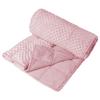 ALANSMA Reversible Weighted Blanket for All Season, Luxury Velvet, Warm and Cool, Adult Pink 7Lb Weighted Blanket, Enjoy Sleeping Anywhere(Pink,40"x60" 7lbs) view 3