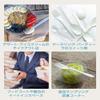Niche Plus Disposable Plastic Spoons, Individual Packaging, White, 5.7 inches (145 mm), Pack of 100 view 4