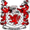 Brewse Family Crest 3" Coat of Arms Fridge Round Magnet view 1