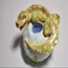 Alligator mini Vessel for incense airplant paperweight view 1