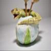 Alligator mini Vessel for incense airplant paperweight view 2