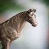 A & B Home A&B 8.3" Decorative Standing Horse Sculpture in Antique Gold - Perfect for Indoor Outdoor view 3