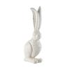 A & B Home D77063 Indoor Outdoor Small Vintage Rabbit Figurine Statue, White view 1