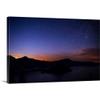 CANVAS ON DEMAND Night Sky At Crater Lake, Oregon Canvas Wall Art Print by Circle Capture, Home Decor, United States Artwork,48" x32in view 1