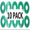 Green Round Plastic Blank Rack Size Dividers - Multi-Pack (10) view 2
