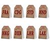 Around The World Table Cards, (Pack of 12) view 1