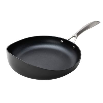 12 Radical Pan: Nonstick Frying & Saute Pan, Skillet, With Stainless Steel Handle, for Gas, Induction, Electric Cooktops, Hard-Anodized, Dishwasher Safe. Oven safe, SGS & NSF Certified.