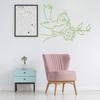 Banksy Bird with Grenade Wall Sticker - Street Art Graffiti Decor Vinyl Decal - Home Removable DIY Mural - Room Boy Hipster Black Stickers view 4