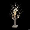 Tabletop White Lighted Plastic Tree 19 inches - Home Decor - Outdoor - Lighting - Wedding - 1 Piece view 2