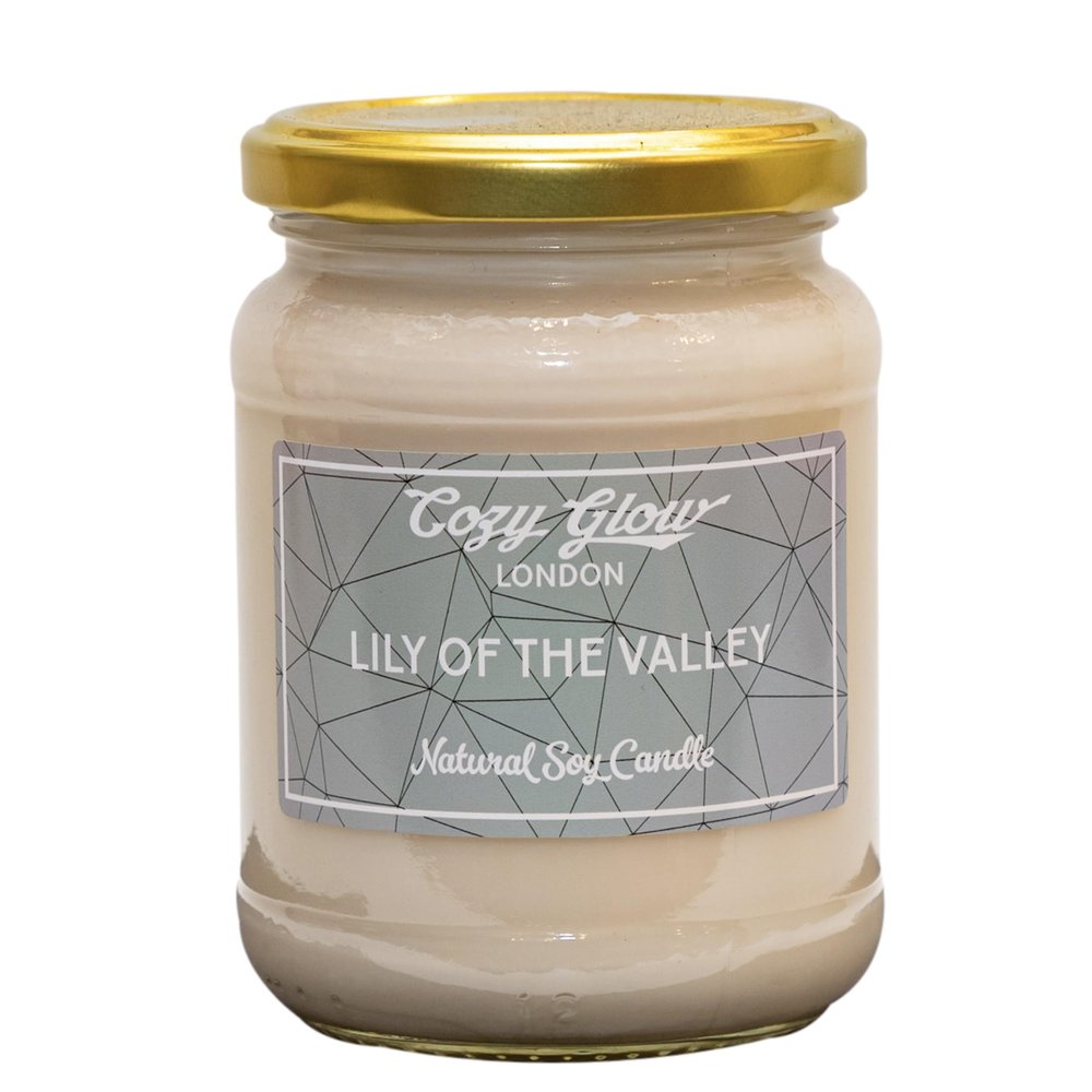 Cozy Glow Lily of The Valley Large Soy Candle