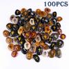 ROCKIMPACT 100PCS Cross Engraved Rocks Inspirational Stones Clinging Cross Heavenly Blessings Gifts Faith Stones Novelty Gratitude Rocks Healing Prayer Stones Encouragement Rocks Wholesale, 2"-3" ea view 2