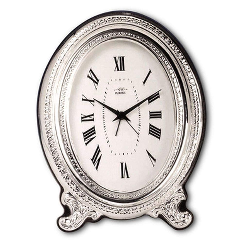 Cunill Nostalgia Deck Vintage Desk Clock, Silver