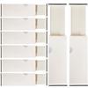 8 Drawer Organizer and Dividers, Organize Silverware and Utensils in Home Kitchen, Divider for Clothes in Bedroom Dresser, Designed to Not Snag Underwear and Bra Fabrics, Bathroom Storage Organizers view 1