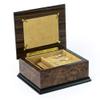 Traditional Sorrento 18 Note Classic Style 3X5 Photo Frame Music Jewelry Box - Many Songs to Choose - Let It Snow view 2