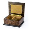Traditional Sorrento 18 Note Classic Style 3X5 Photo Frame Music Jewelry Box - Many Songs to Choose - Let It Snow view 3