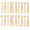 Fun Express - Gold Hand Fan Organza Bags for Wedding - Party Supplies - Fabric & Textile Bags - Wedding - 12 Pieces view 1