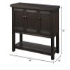 Acme Haddie Server in Distressed Walnut view 3