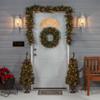 Deluxe 4 Piece Jefferson Pine Holiday Decor Set with Clear and Warm White Lights view 3