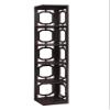 Convenience Concepts Omega 5 Tier Corner Bookcase, Espresso view 1