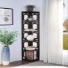 Convenience Concepts Omega 5 Tier Corner Bookcase, Espresso view 2