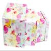 ALEF Elegant Flamingo-Themed Decorative Nesting Gift Boxes  Set of 3  Beautifully Designed Storage Boxes  Small (3.62"x3.62"x4.25"), Medium (4.5"x4.5"x4.62"), Large (5.25"x5.25"x5.125") view 2