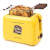 Nostalgia Deluxe Grilled Cheese Sandwich Toaster with Easy-Clean Toasting Baskets - Adjustable Toasting Dial and Extra Wide Slots - Yellow view 1