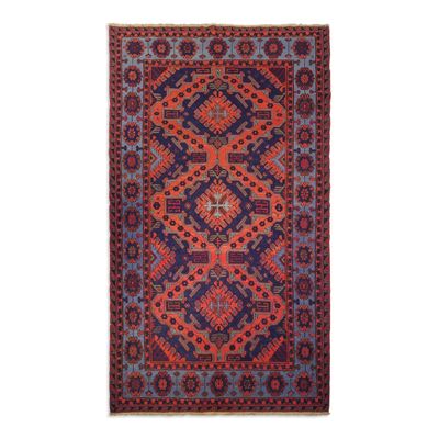 5'4 x 9'4 Antique Uzbek Sumak Rug
