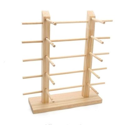 Multi Layers Wooden Sunglasses Display Stands, Eyeglasses Rack Organizer, Glasses Holder Storage Stand, Sun Glasses Showcase, Jewellery Display Rack Shelf, 6-12 Pair Glasses Frame Holder (5 Layers)