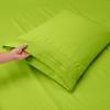 Hearth & Harbor Full Size Sheets - 4 Piece Bed Sheet Set, Hotel Luxury Double Brushed Bed Sheets - Extra Soft Bedding Sheets & Pillowcases, Full, Garden Green view 3