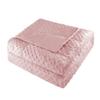 ALANSMA Reversible Weighted Blanket for All Season, Luxury Velvet, Warm and Cool, Adult 10Lb Pink Weighted Blanket, Enjoy Sleeping Anywhere(Pink,48"x72" 10lbs) view 4
