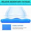 Helishy Gel Seat Cushion for Long Sitting - 1.65inch Double Thick Cooling Egg Cushion for Back, Hip, Sciatica, Coccyx, Tailbone Pain Relief - Office Chair Car Seat Cushion Wheelchair Cushions view 2