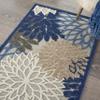 Nourison Home Aloha 2'8" x 4' Blue/Multicolor Outdoor Indoor/Outdoor Rug view 4