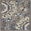 Nourison Home Aloha Grey Multicolor 2'8" x 4' Area Rug - Easy Clean, Non Shedding, Bed Room, Living Room, Dining Room, Kitchen (3' x 4') view 2