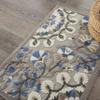 Nourison Home Aloha Grey Multicolor 2'8" x 4' Area Rug - Easy Clean, Non Shedding, Bed Room, Living Room, Dining Room, Kitchen (3' x 4') view 4