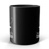 BeeTeeStore Cats and Wine Coffee Mug - Easily Distracted Design - 15oz Black Ceramic Tea Cup for Cat Lovers and Wine Enthusiasts - National Cat Day & Pet Owner Gifts view 3