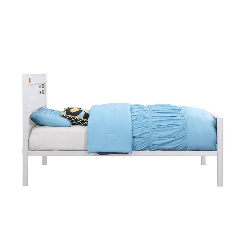 Acme Cargo Full Panel Kids Bed in White