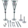 Bed Claw SlatJack Adjustable Center Support Leg for Sagging Mattress Caused by Sagging Wooden Bed Slats, Bed Frame (Set of 8) view 1