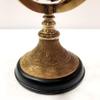 9" Nautical Brass Armillary Engrave Sphere Decorative Globe Wooden Black Base Home Decor view 3