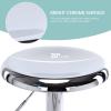 Brage Living Adjustable Bar Stool, Swivel Round Metal Airlift Barstool, Backless Counter Height Bar Chair for Kitchen Dining Room Pub Cafe, 1 pc (Chrome) view 4