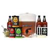 BrewDemon Premium Beer Kit Bonus with Bottles - Conical Fermenter Eliminates Sediment and Makes Great Tasting Home Made Beer - 1 Gal. Pilsner, Stout, and IPA Recipes view 1