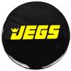 JEGS Heavy Duty Bar Stool - 28.5" High With 14 Inch 360 Degree Swivel - Vinyl Padded Logo Seat - Up to 300lb Capacity for Garage and Workshop view 4