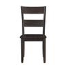 Acme Haddie Dining Side Chair in Distressed Walnut (Set of 2) view 3