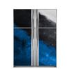 Fridge Door Wrap Vinyl Sticker - Skin Decor Front Refrigerator DecorationWallpaper Decal - Covering Freezer Art Peel and Stick Mural view 1
