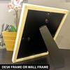 My Vinyl Story - Motivational Framed Quotes Inspirational Wall Art Frames Decor 8x10 White Standing Desk Frame Decorative Picture Posters Encouragement Gifts Office Home Classroom Secret to Success view 3