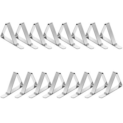 TriPole Tablecloth Clips 16 Pack Table Cloth Holder Clips for Picnic Tables