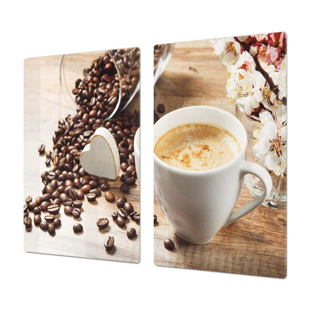 HUGE Cutting Board  Worktop saver and Pastry Board  Kitchen Protective Panel; MEASURES: SINGLE: 80 x 52 cm (31,5 x 20,47); DOUBLE: 40 x 52 cm (15,75 x 20,47); Coffee series DD07