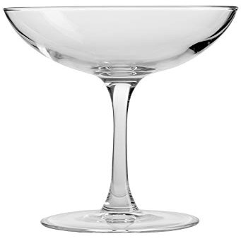Arc Cardinal Arcoroc Excalibur Fully Tempered Coupe Cocktail Glass, 8-Ounce, 24 Pack