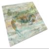Caroline's Treasures SC2015LCB Crab a leg up Sunset Glass Cutting Board Large Decorative Tempered Glass Kitchen Cutting and Serving Board Large Size Chopping Board view 1