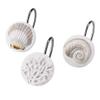 Avanti Linens - Shower Hooks, Sealife Inspired Bathroom Decor, Set of 12 (Destin Collection) view 1