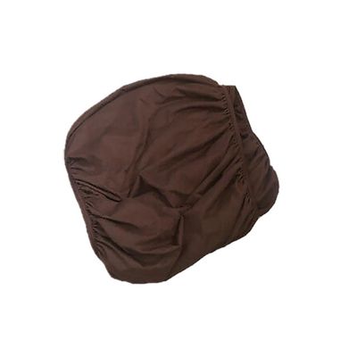 Belledorm Faux Suede Divan Base Wrap (19in) (Full) (Chocolate)